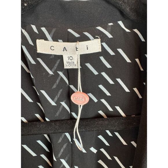 CABI black classic jacket blazer size 10 NWT - Picture 2 of 12